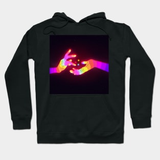 Psychedelic Energy Hands #1 Hoodie